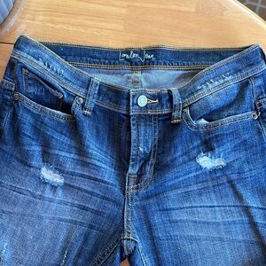 London brand Jean mid rise flare